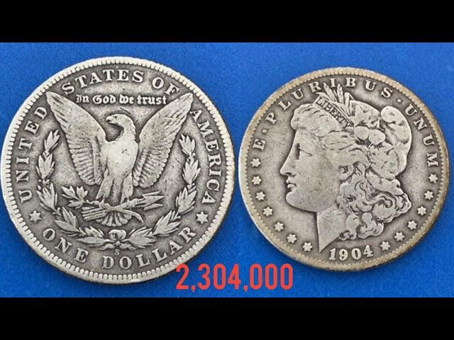 US 1904 ONE DOLLAR S COIN VALUE + REVIEW