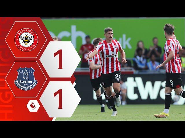 Brentford 1-1 Everton | Janelt goal earns us a point! | Premier League Highlights