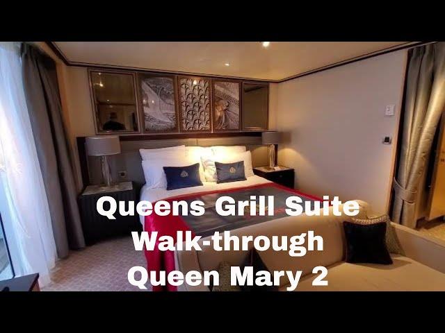 Queens Grill Suite Walk-through I Cunard Queen Mary 2