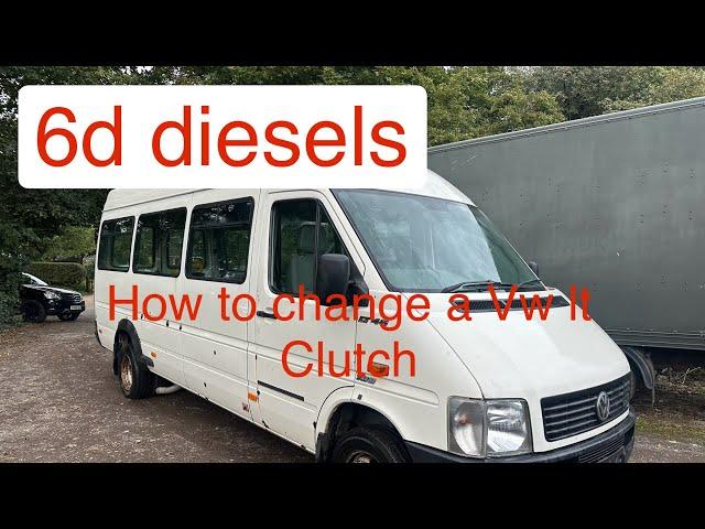 How to change a Vw lt clutch !! 2.5 tdi mk2 Volkswagen