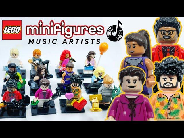 LEGO Music Artists Collectible Minifigure Series CMF| The Weeknd Taylor Swift Harry Styles Bad Bunny