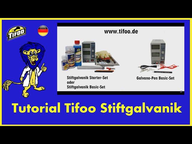 Tifoo Stiftgalvanik - Wie funktioniert die Hand- bzw. Stiftgalvanik?