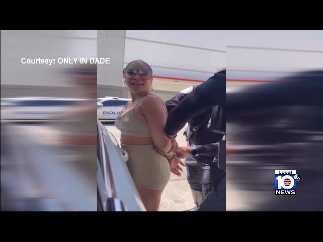 Singer’s arrest in Sunny Isles Beach caught on camera