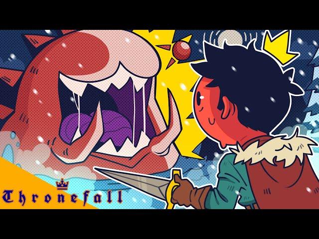 CAN WE DEFEND CASTLE TOONZ FROM A...GIANT?! | Thronefall