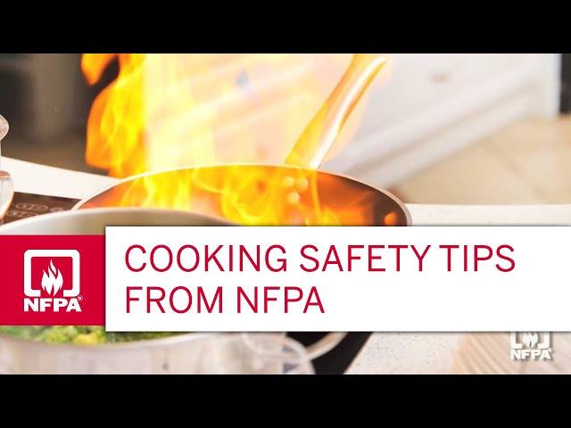 Cooking Safety Tips from NFPA