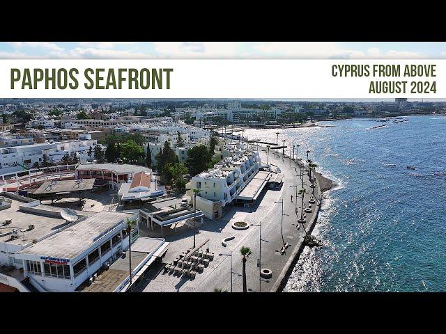 Paphos Sea Front In August - Hot hot hot!