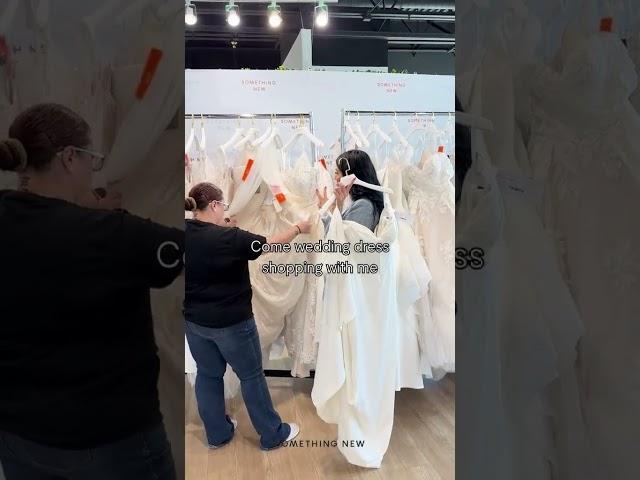  Come Wedding Dress Shopping With Me  #somethingnewboutique