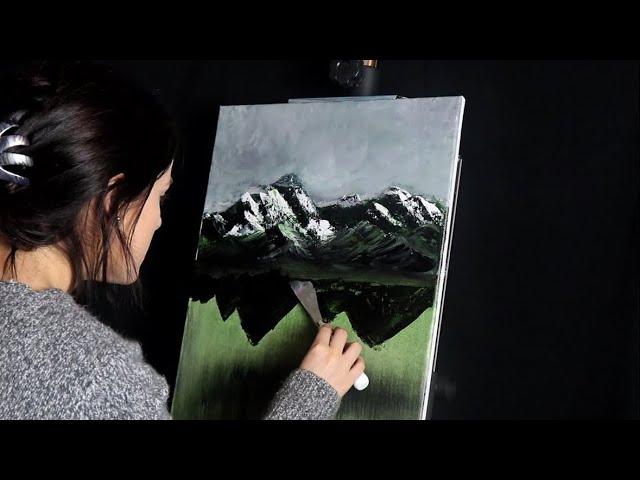 3 Hours of Palette Knife Painting ASMR