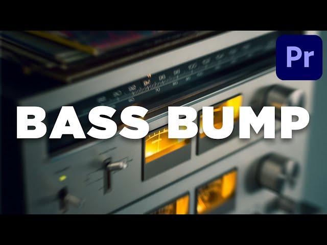 How to Make Video Bump to Music in Premiere Pro - SUPER EASY