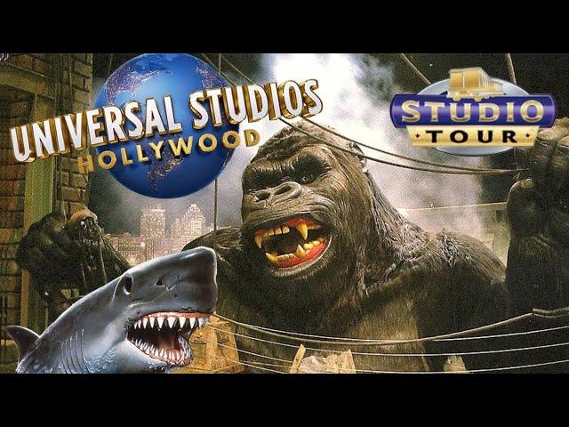 Universal Studios Hollywood California Studio Tram Tour King Kong 1995