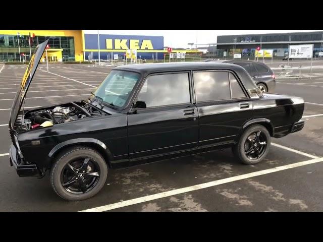 ВАЗ 2107 LADA 2107 Black Lada Черная семерка