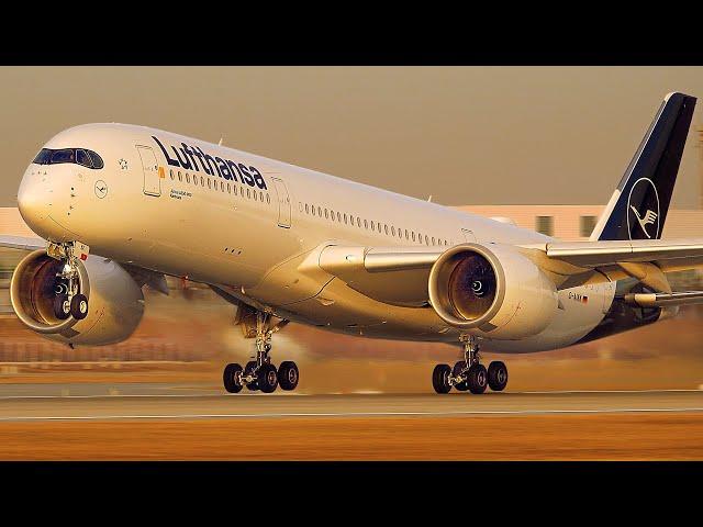 Aviation Munich Highlights | 27x Close-Up Landing & Take-Off incl. Impressive Sound