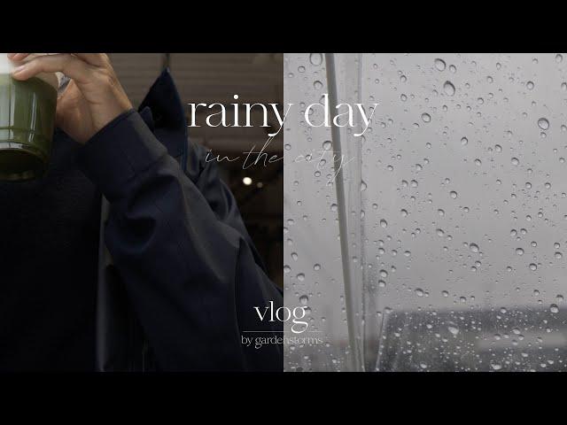 Rainy Day in the City, Slow Living, Japan Silent Vlog