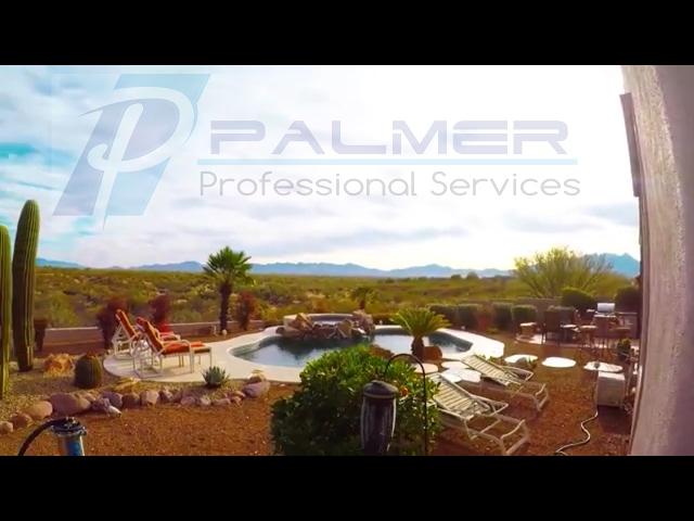 Morning window cleaning in Arizona