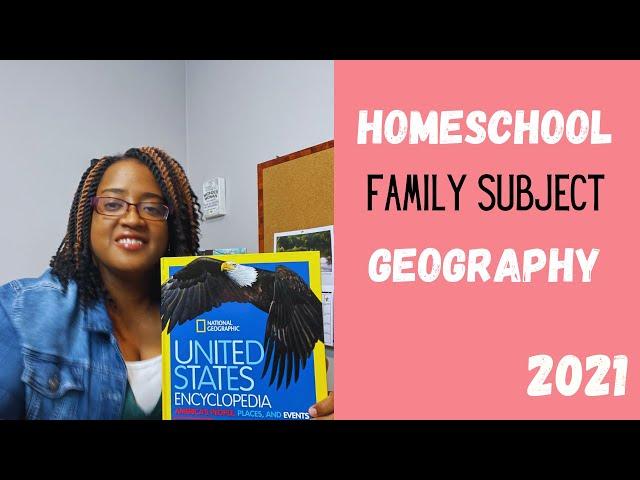 Homeschool Family Subject | Homeschool Geography of the 50 states | Homeschool Curriculum