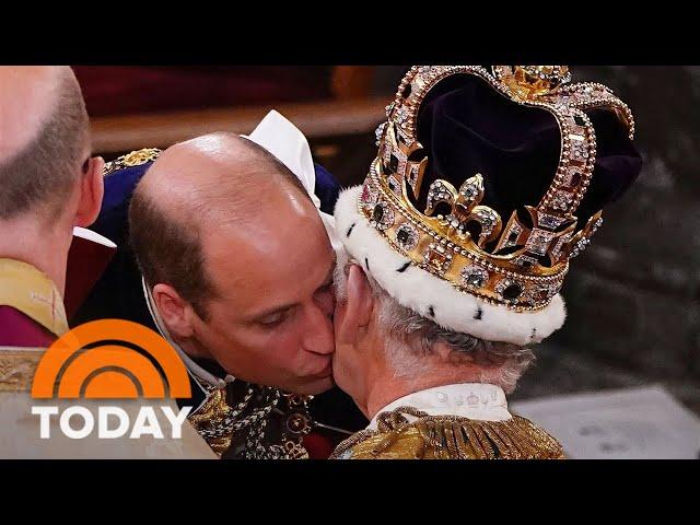 See Prince William pledge his loyalty to King Charles III