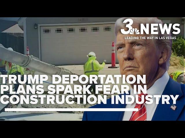 Trump's deportation plans spark fear in construction industry