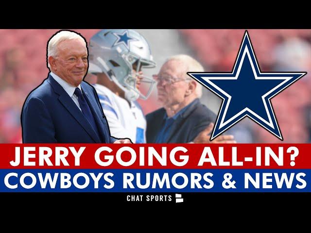 Cowboys Going ALL-IN For 2024 Per Jerry Jones + Dallas Cowboys Rumors On Dan Quinn & Dak Prescott