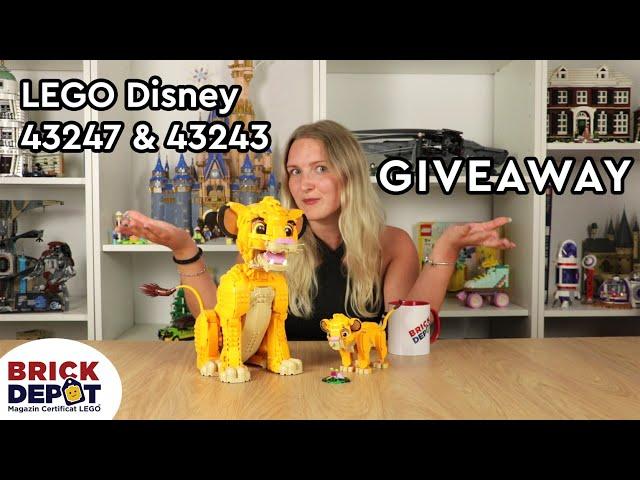 Review + GIVEAWAY LEGO Disney 43247 & 43243