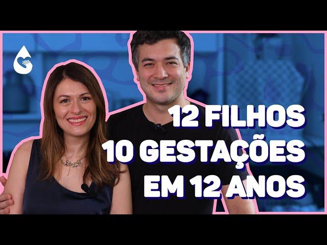 ELES TIVERAM 12 FILHOS, 10 GESTAÇÕES EM 12 ANOS | Histórias de ter.a.pia