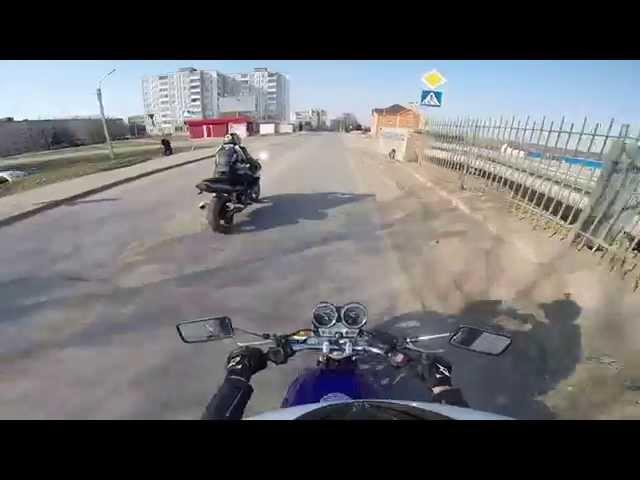 Honda CB400 Super Four first ride in 2014