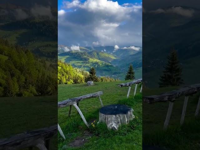 If you could escape to these serene peaks, where would your journey begin?#mountains #nature#travel