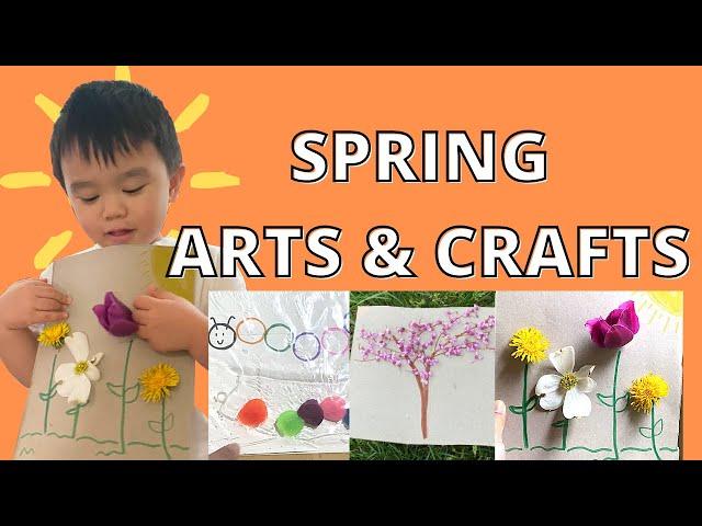 Spring Arts and Crafts | Spring Themed Activities for Kids