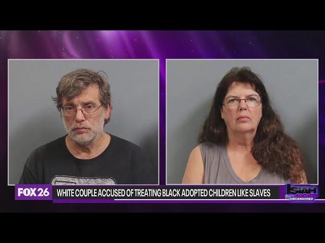 White couple accused of treating Black adopted children like slaves