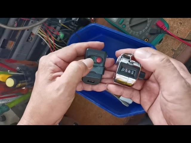 Test Remote and Battery discharge until 8V