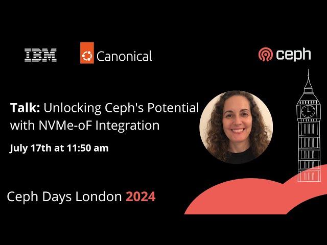 Unlocking Ceph's Potential with NVMe oF Integration | Ceph Days London 2024