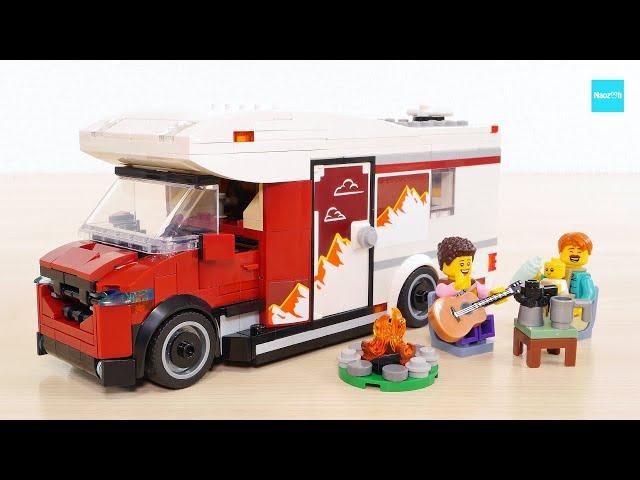 レゴ シティ キャンピングカー ホリデー 60454 ／ LEGO City Holiday Adventure Camper Van Speed build & Review