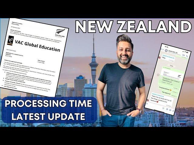 New Zealand Latest update Processing Time for Student Visa