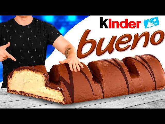 Riesen Kinder Bueno | So bauen Sie das größte DIY- Kinder Bueno der Welt von VANZAI KOCHEN