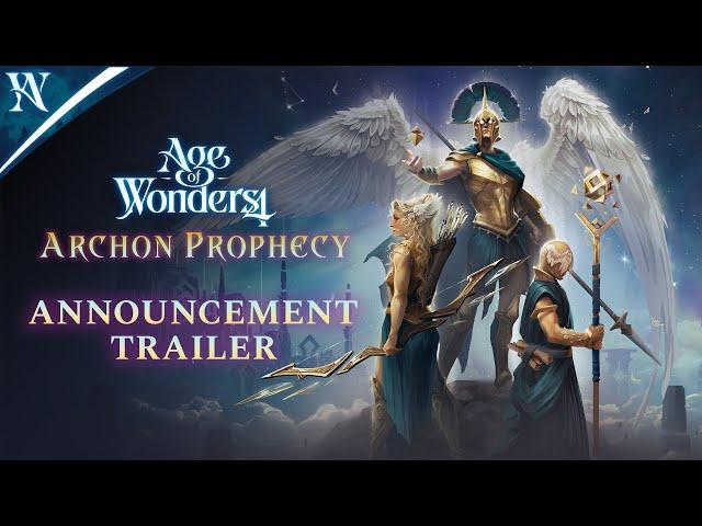 Archon Prophecy Expansion Release Date Announcement | Age of Wonders 4