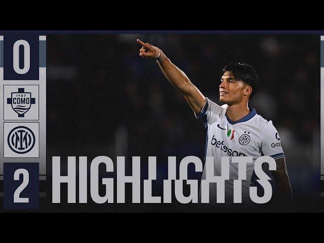 OUR LEAGUE CAMPAIGN ENDS HERE ⏹️ | COMO 0-2 INTER | HIGHLIGHTS | SERIE A 2024/25 