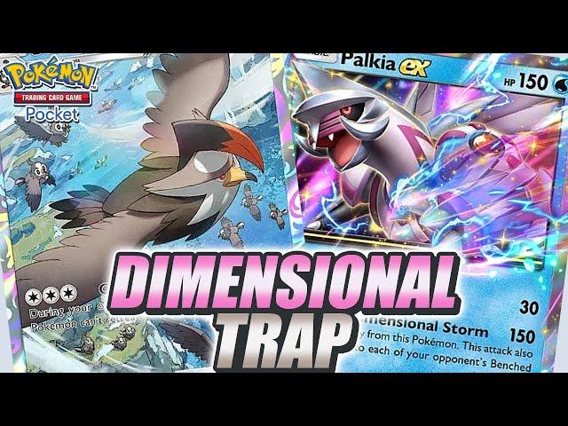 NO ESCAPE ! TRAP Your Opponent with STARAPTOR ! - Pokemon TCG Pocket