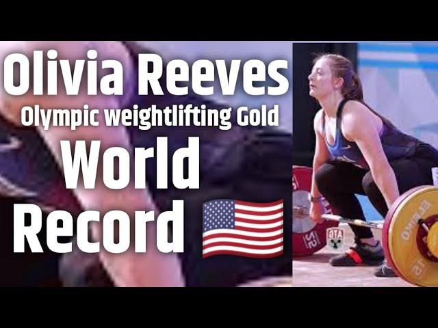 American Olivia Reeves wins rare Olympic weightlifting gold ! Paris 2024 Olympic ! Olivia Reeves !