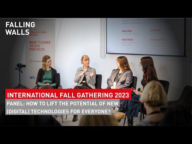 How to Lift the Potential of New (Digital) Technologies? | International Fall Gathering 2023