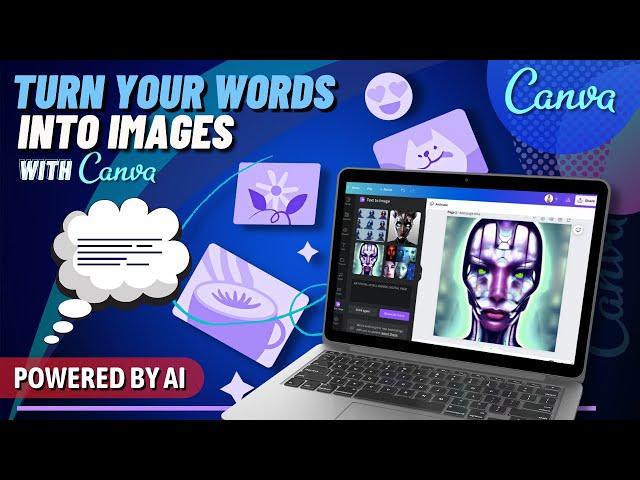 Turn Text Into Images With This New Canva AI Tool!