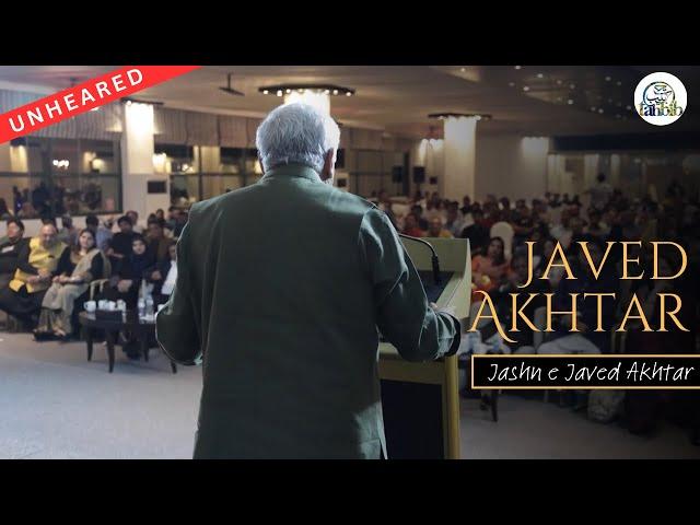 Javed Akhtar at Jashn-e-Javed Akhtar | New Nazm and Ghazal |  Tahbib Festival | Full Video 2024