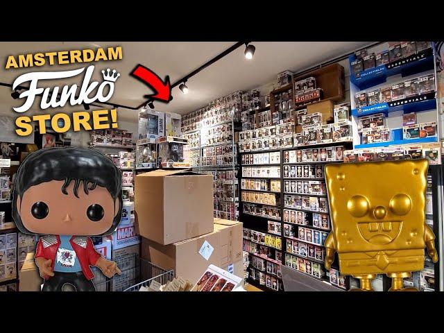 This Shop was INSANE! (Grails, Funko Pop Hunting in Amsterdam)