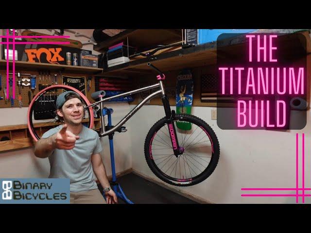 Binary Maniak Build - Part 1 - Titanium Mountain Bike Frame -