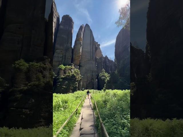 Adršpach & Teplické Skály. Really cool giant rocks formations!