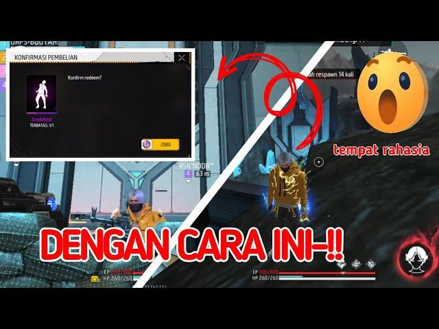 TRIK DAPETIN EMOT ZOMBIFIED DENGAN CEPAT CUMA 1 JAM!! | Garena Free Fire Indonesia