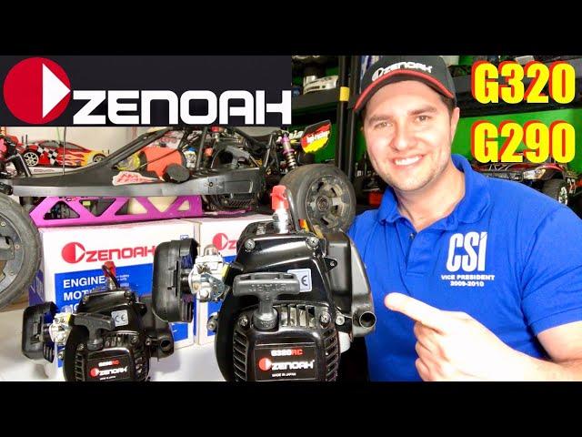 Zenoah G320 & G290 Unboxing - High Quality Japanese 1/5 Scale GAS Engines - The Best For HPI & LOSI