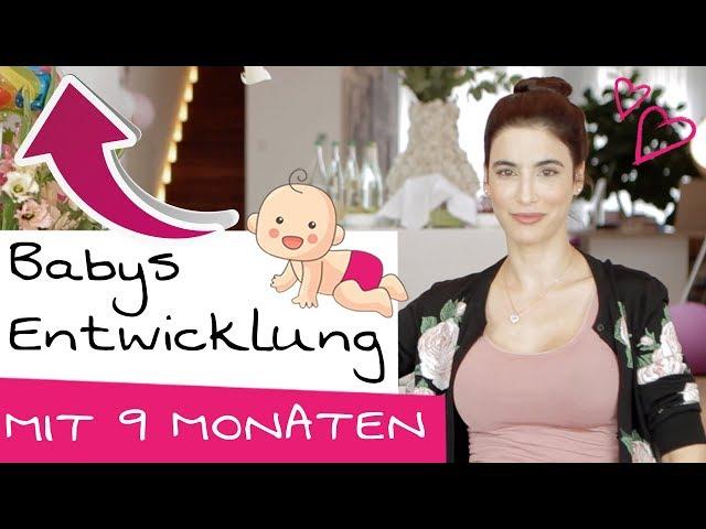 Babys Entwicklung mit 9 Monaten | Größe, Zähne, Schlafen, Laufen, Spielen, Essen und viel mehr