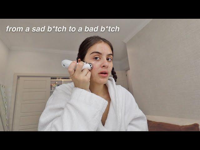 my glow up routine when I feel like sh*t about myself :)