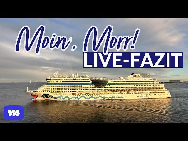 Live-Fazit mit AIDAluna-Gästen nach ihrer Island- & Grönland-Kreuzfahrt - Moin, Morr!