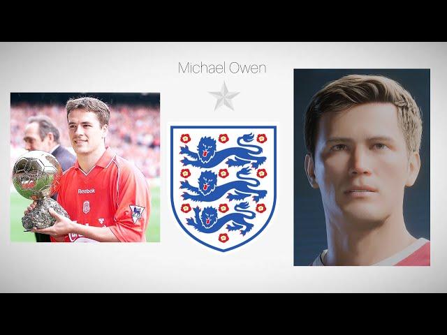 EA FC 24 - Pro Clubs Lookalike | Michael Owen + Stats | ICON | Liverpool FC/England Legend
