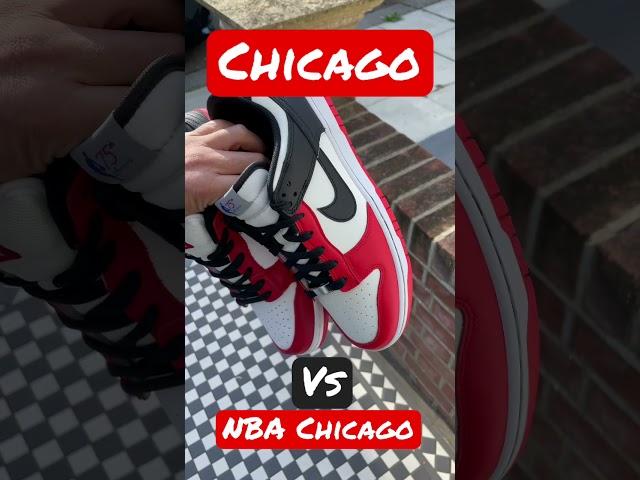 Nike Dunk Chicago VS NBA Dunk Chicago - WHICH IS BETTER?